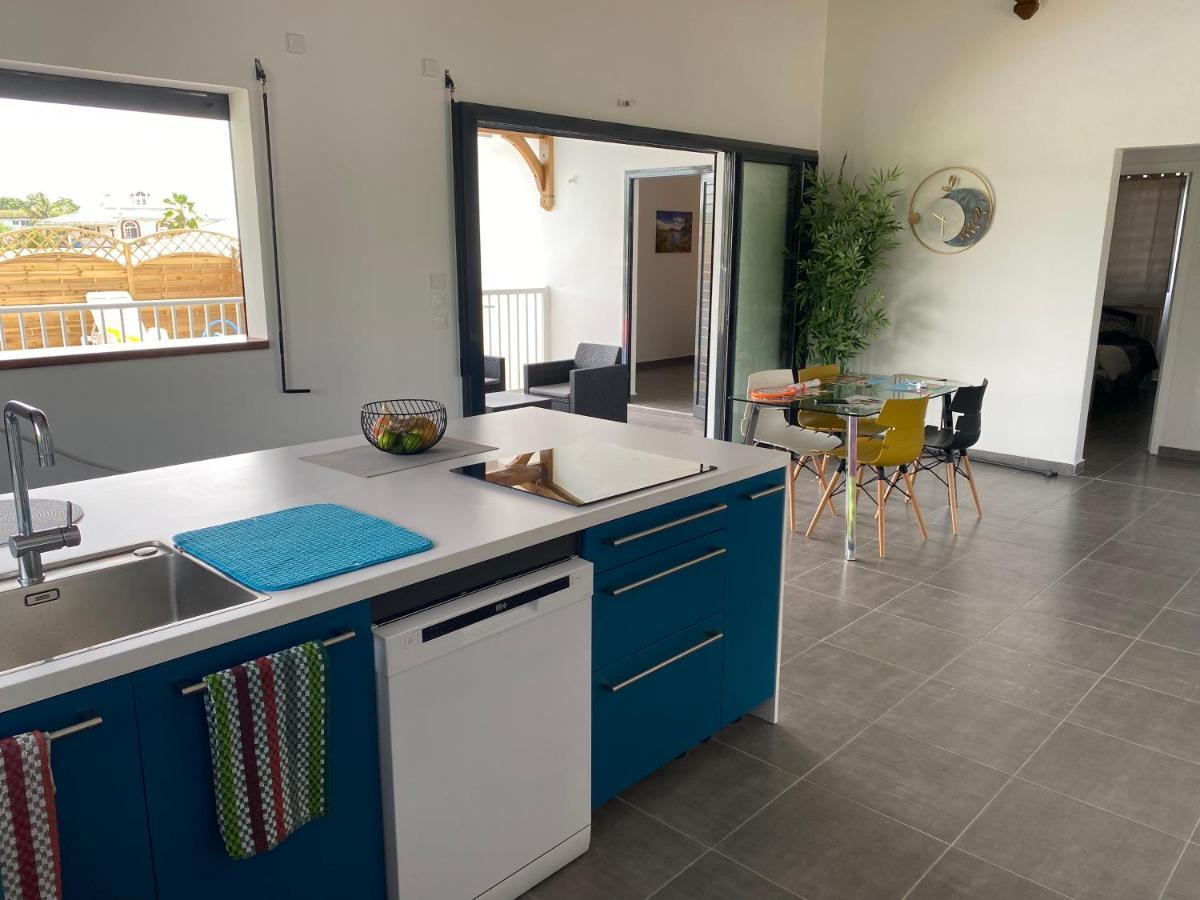 Magnifique villa avec piscine proche de la plage Sainte-Anne  Extérieur photo